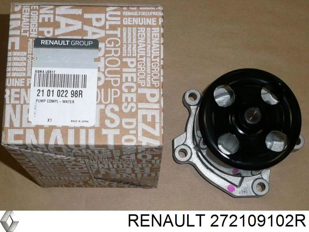 Ventilador habitáculo 272109102R Renault (RVI)