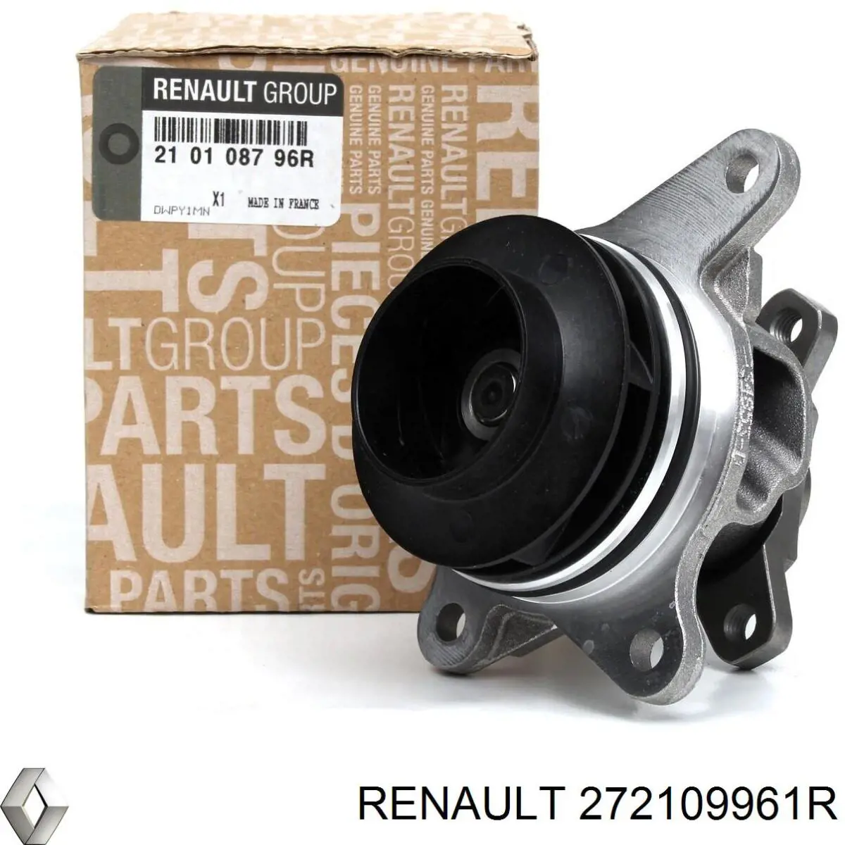 272109961R Renault (RVI) motor eléctrico, ventilador habitáculo