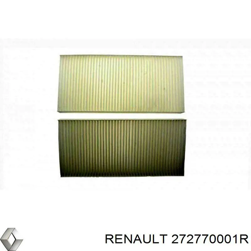 272770001R Renault (RVI) filtro habitáculo