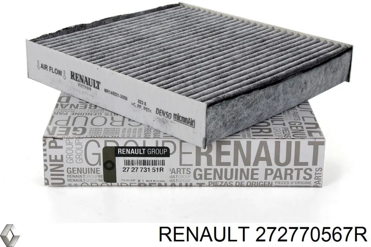 272770567R Renault (RVI) filtro habitáculo