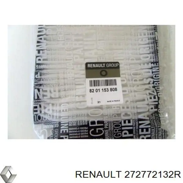 272772132R Renault (RVI) filtro habitáculo