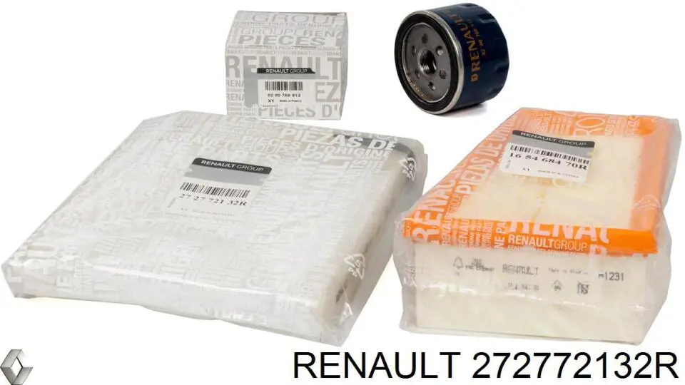 Comprar 272772132R Renault (RVI) Filtro de aire del habitáculo