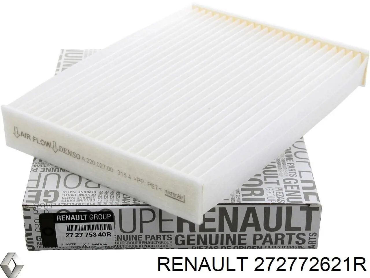 272772621R Renault (RVI) filtro de habitáculo