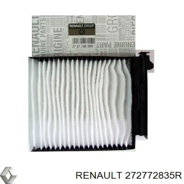Filtro de habitáculo 272772835R Renault (RVI)