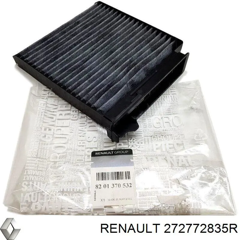 Filtro de polen Renault (RVI) 272772835R