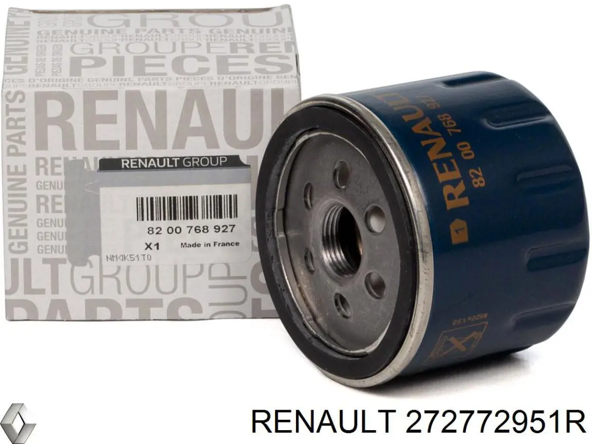Filtro de polen Renault (RVI) 272772951R