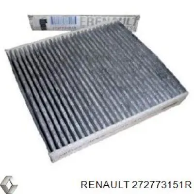 272773151R Renault (RVI) filtro habitáculo