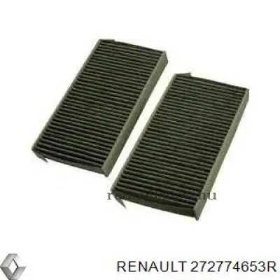 272774653R Renault (RVI) filtro habitáculo