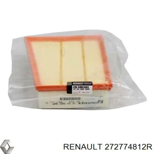 272774812R Renault (RVI) filtro habitáculo