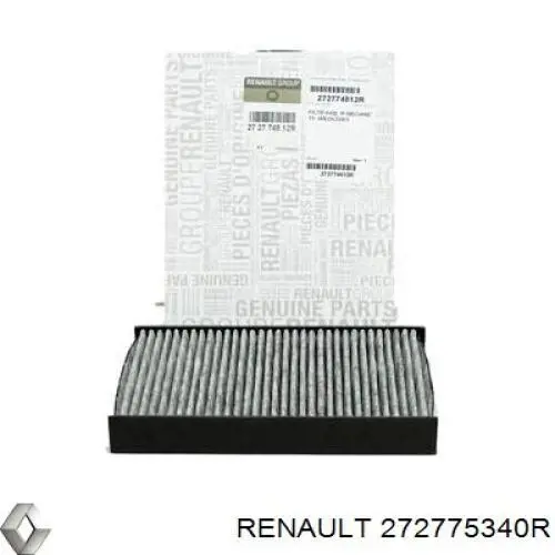 Filtro de habitáculo 272775340R Renault (RVI)