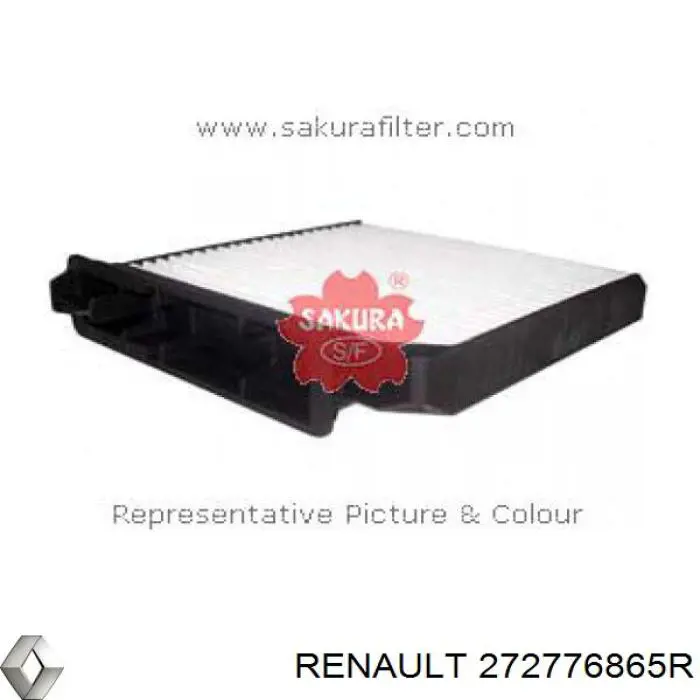 Filtro de cabina Renault (RVI) 272776865R precio, desde 11,73 EUR