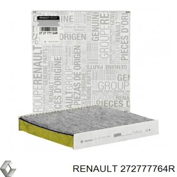 272777764R Renault (RVI) filtro habitáculo