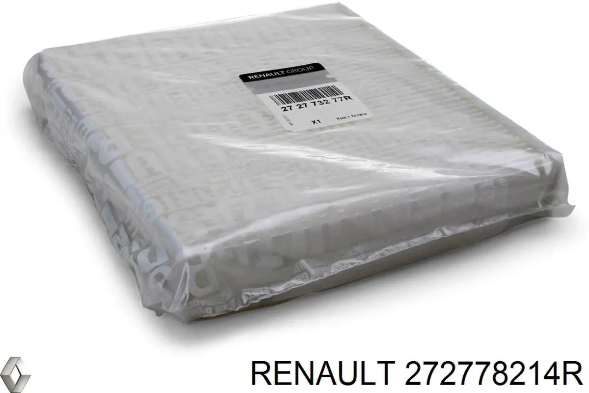 Filtro de habitáculo 272778214R Renault (RVI)