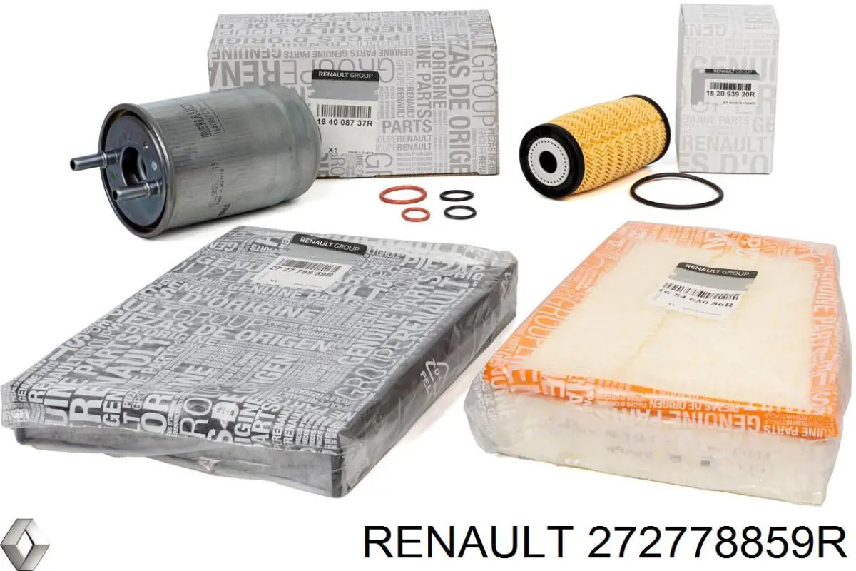 272778859R Renault (RVI) filtro habitáculo