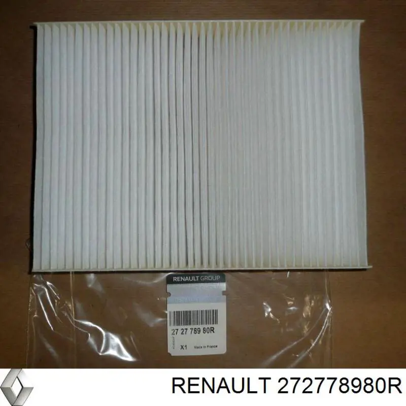 Comprar 272778980R Renault (RVI) Filtro de aire del habitáculo