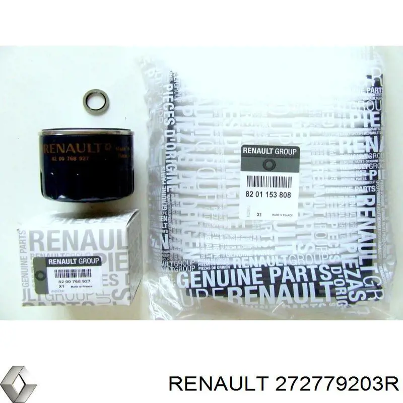 Filtro de habitáculo 272779203R Renault (RVI)