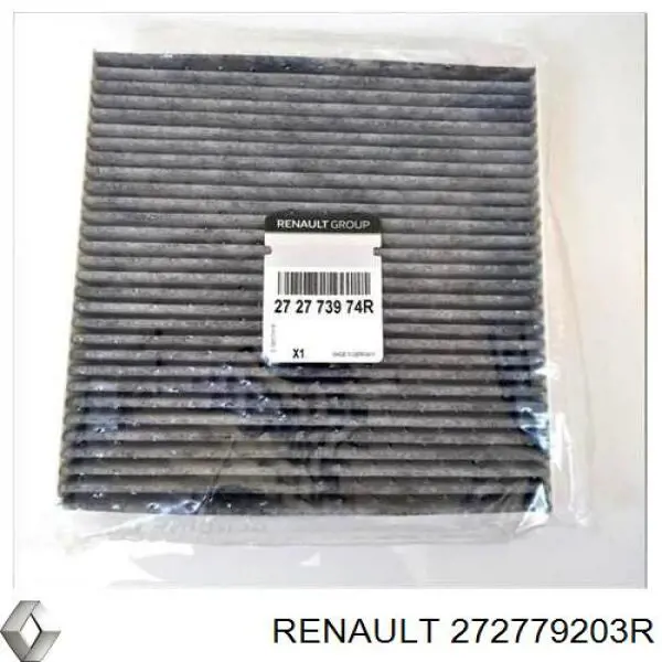 Filtro de cabina Renault (RVI) 272779203R precio, desde 7,76 EUR