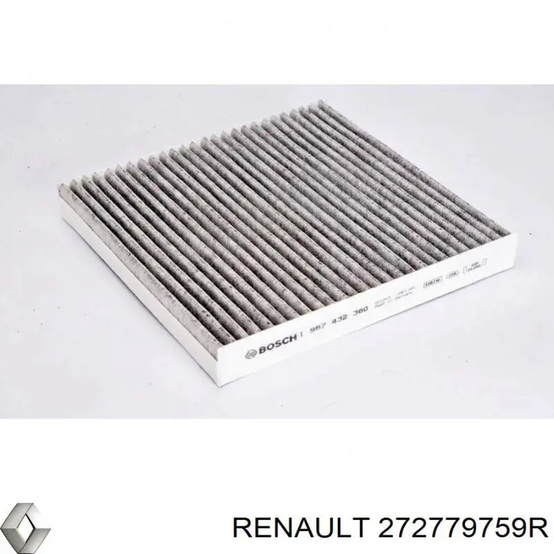 Filtro de cabina Renault (RVI) 272779759R precio, desde 12,68 EUR