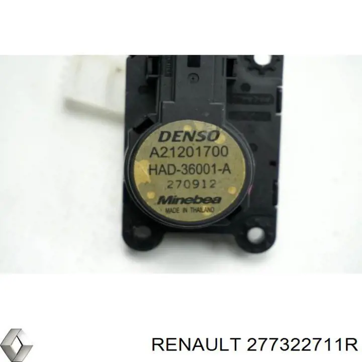 277322711R Renault (RVI) Motor de recirculación de aire