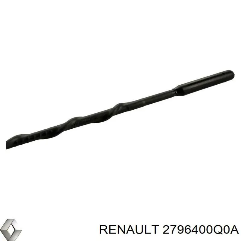 Vástago de antena 2796400Q0A Nissan/Infiniti