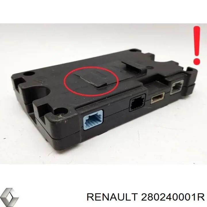 Unidad de control multimedia para Renault Koleos (HY0)