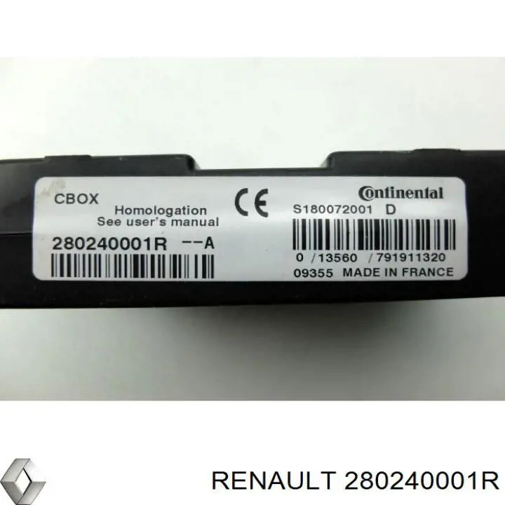 Unidad de control multimedia Renault (RVI) 280240001R precio, desde 45,01 EUR