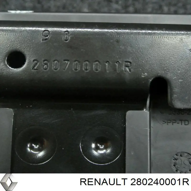 Unidad de control multimedia Renault (RVI) 280240001R