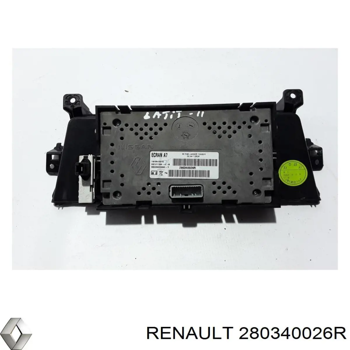 280340026R Renault (RVI) Pantalla multifuncion