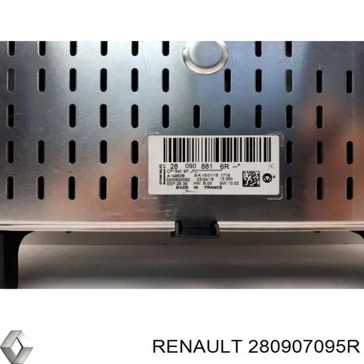 280907095R Renault (RVI) Pantalla multifuncion