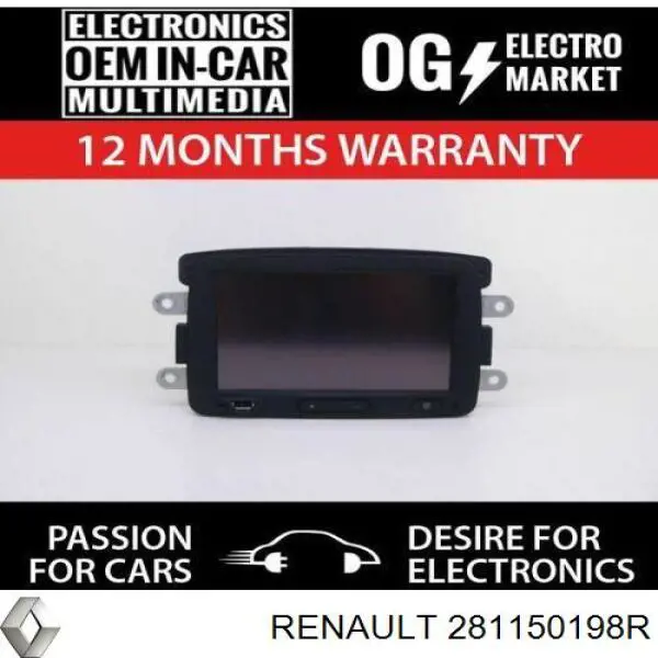 Radio 281150198R Renault (RVI)