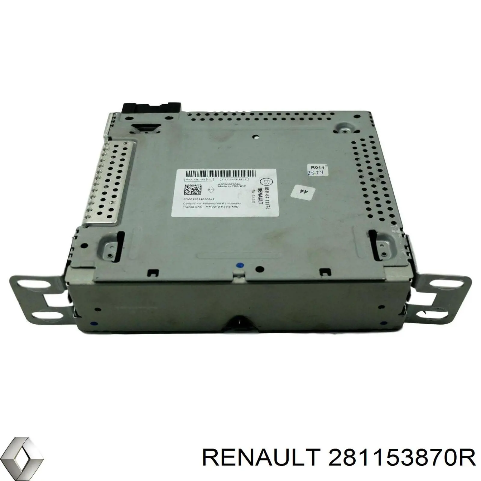 Radio 281153870R Renault (RVI)