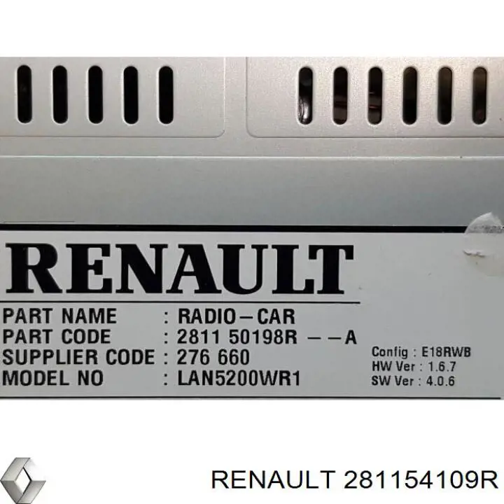 Comprar 281156495R Renault (RVI) Radio