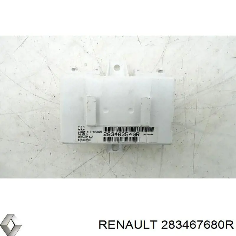 283467937R Renault (RVI) Unidad de control multimedia