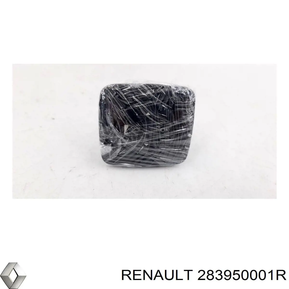 283950001R Renault (RVI) unidad de control de retrovisores, salpicadero
