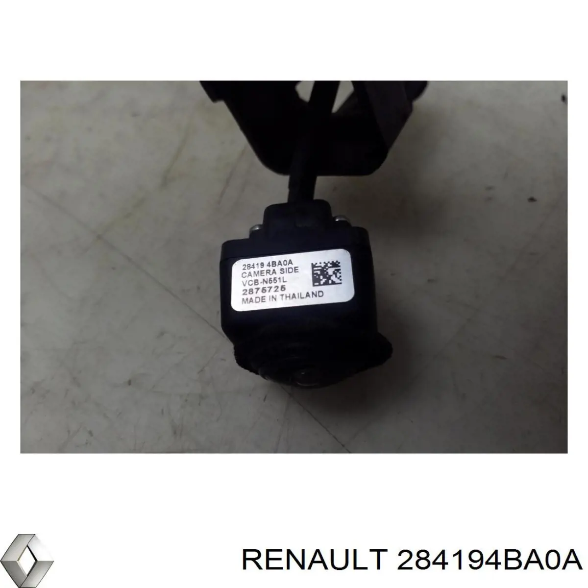 Cámara del sistema de visión 284194BA1A Renault (RVI)