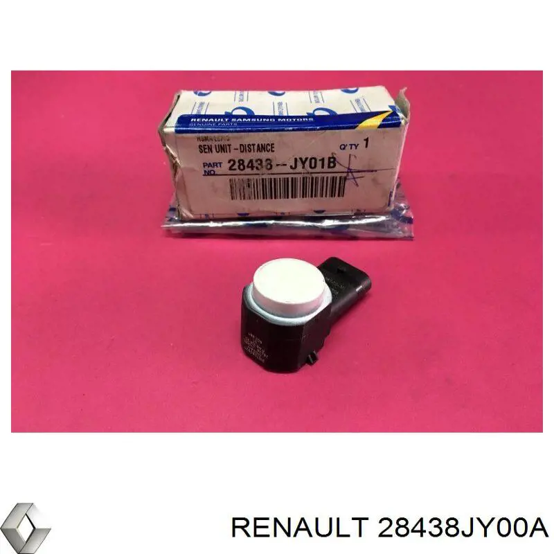 284375715R Renault (RVI) sensor alarma de estacionamiento (packtronic Frontal)