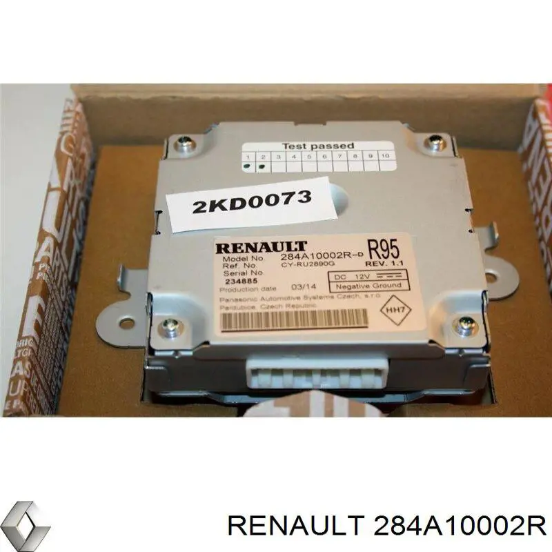 Módulo de control de cámara Renault (RVI) 284A10002R precio, desde 194,57 EUR