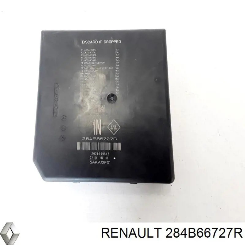 284B66727R Renault (RVI) Caja de relés y fusibles