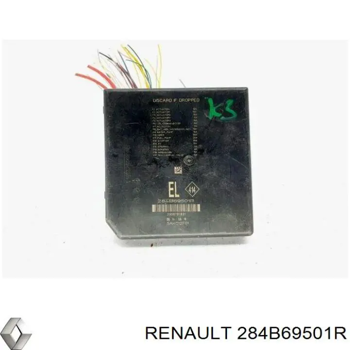 284B67853R Renault (RVI) caja de fusibles