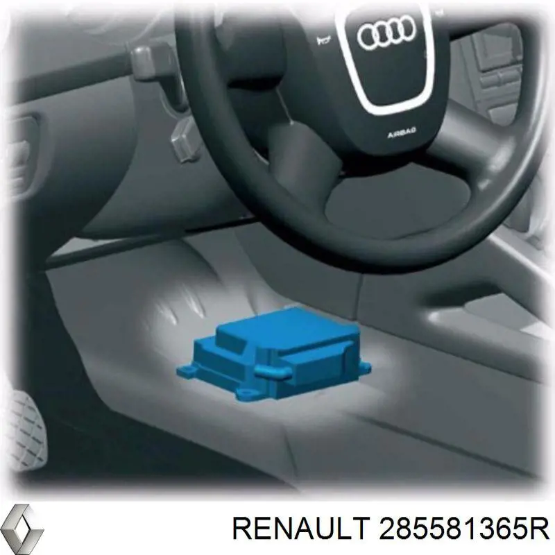 Módulo de control de airbag Renault (RVI) 285581365R precio, desde 84,22 EUR