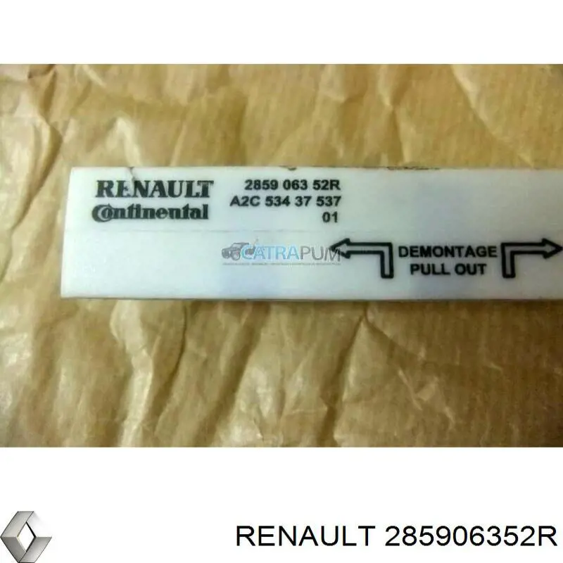 Antena Kessy Renault (RVI) 285906352R precio, desde 34,85 EUR