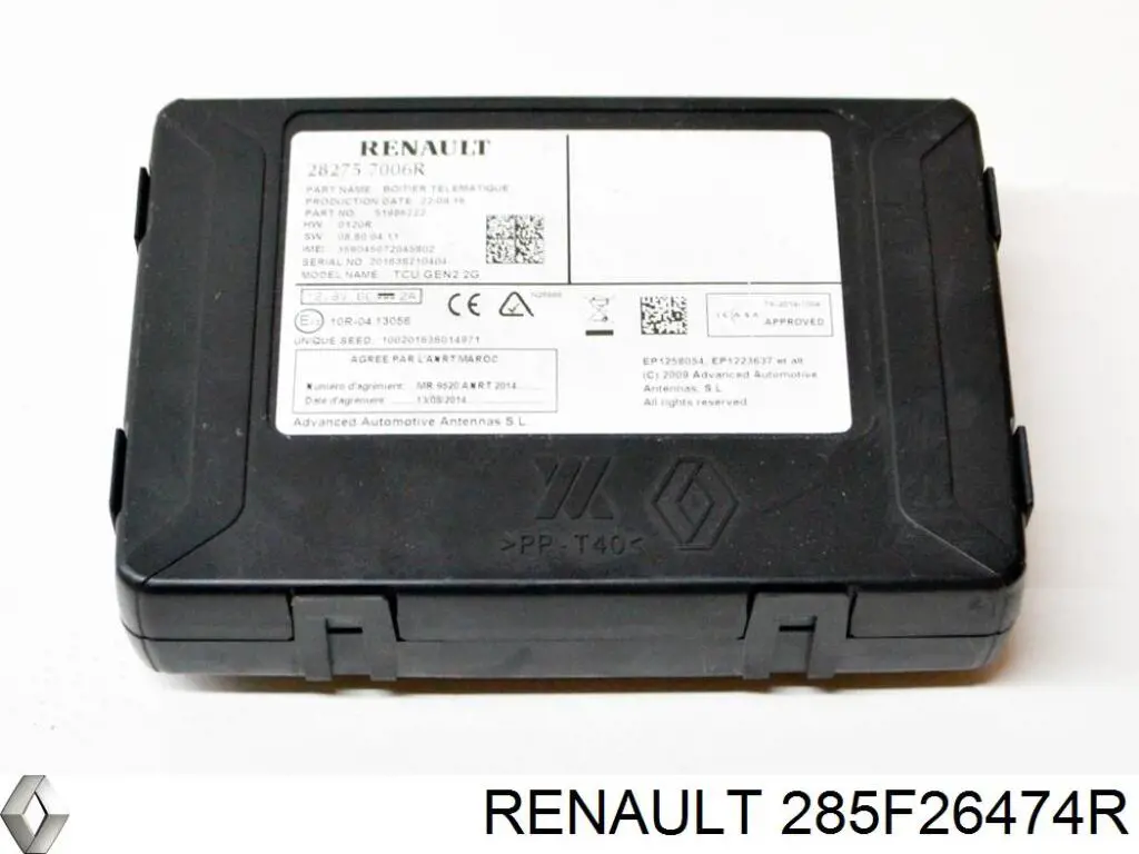 Comprar 285F26474R Renault (RVI) Módulo del freno de estacionamiento electromecánico