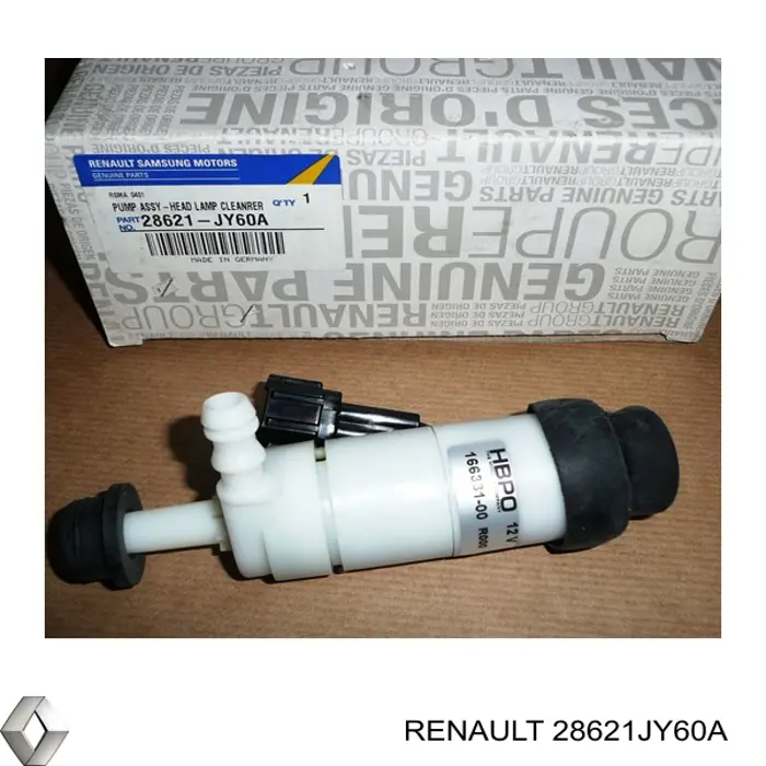 Bomba lavafaros para Renault Koleos (HY0)