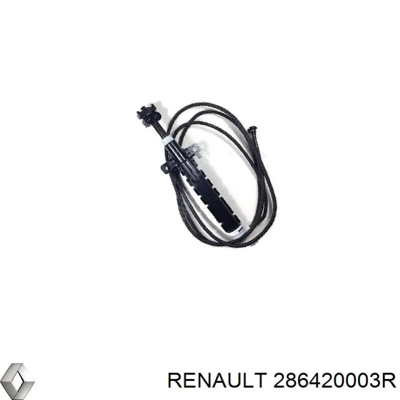 Tobera de agua regadora, lavafaros, delantera izquierda para Renault Fluence (B3)