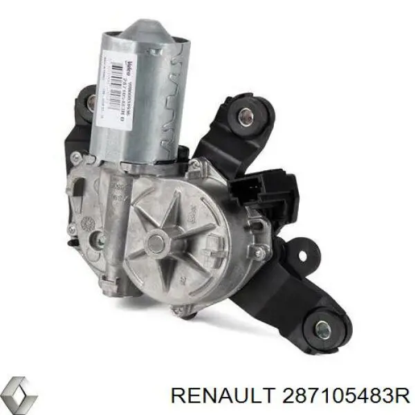 287105483R Renault (RVI) motor limpiaparabrisas, trasera