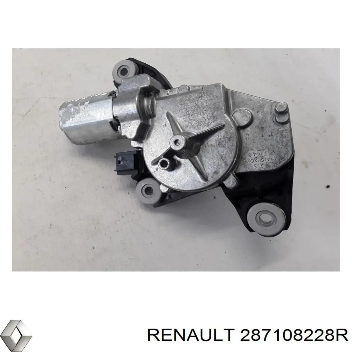 287108228R Renault (RVI) motor limpiaparabrisas, trasera