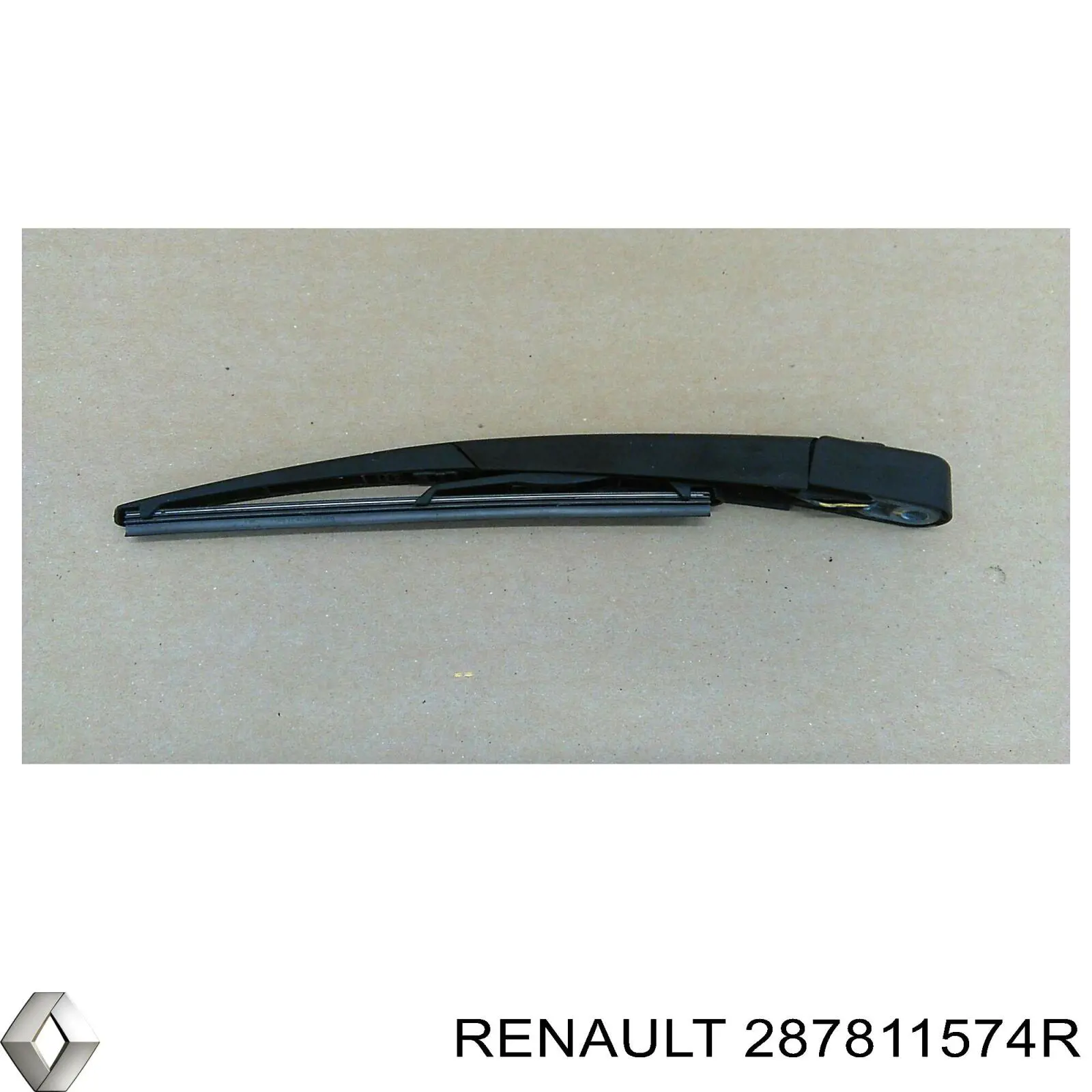 287811574R Renault (RVI) Brazo del limpiaparabrisas, luna trasera