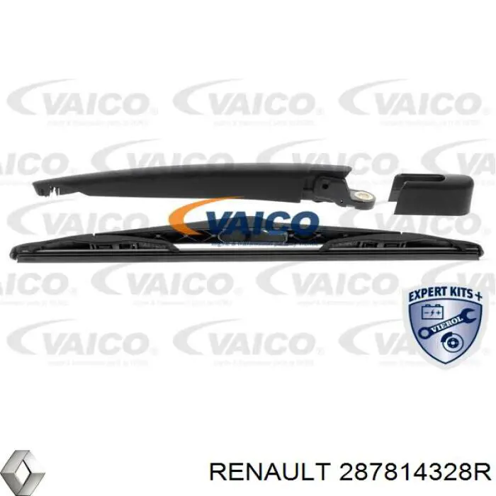 Comprar 287814328R Renault (RVI) Brazo del limpiaparabrisas, trasero