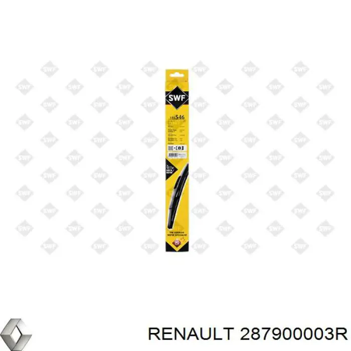 Escobilla del limpiaparabrisas trasero Renault (RVI) 287900003R precio, desde 6,11 EUR