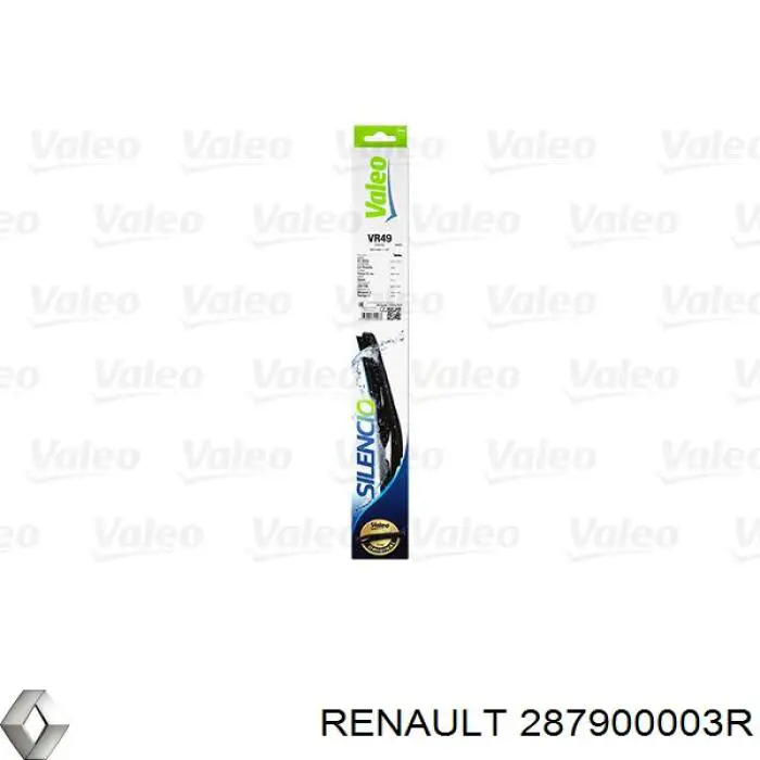 Comprar 287900003R Renault (RVI) Limpiaparabrisas traseros